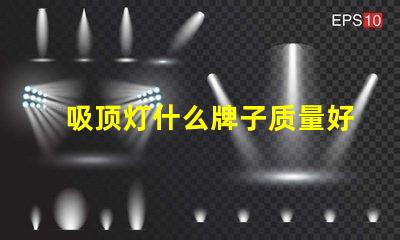 吸顶灯什么牌子质量好又实惠优质与经济性的完美平衡