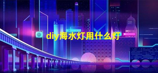 diy海水灯用什么灯珠