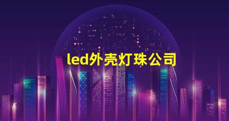 led外壳灯珠公司