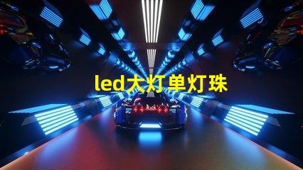 led大灯单灯珠