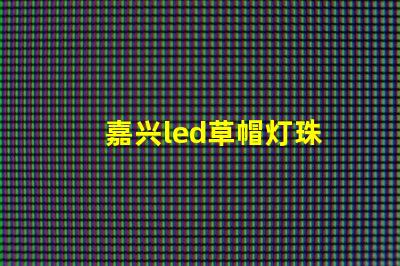 嘉兴led草帽灯珠