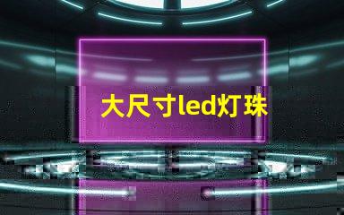 大尺寸led灯珠