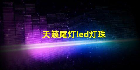 天籁尾灯led灯珠