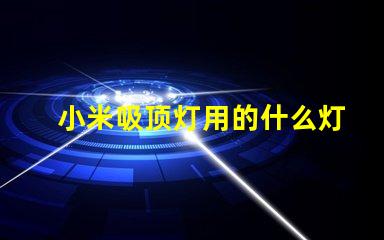 小米吸顶灯用的什么灯珠