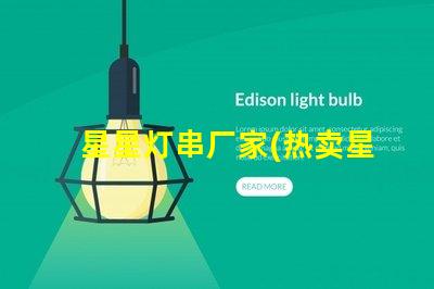 星星灯串厂家(热卖星星灯串供应商)