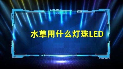 水草用什么灯珠LED