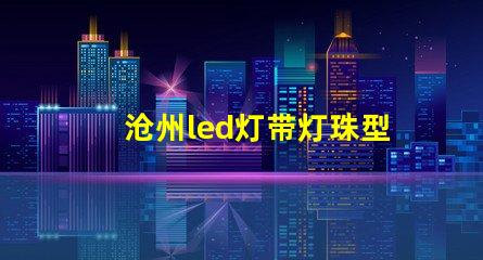 沧州led灯带灯珠型号