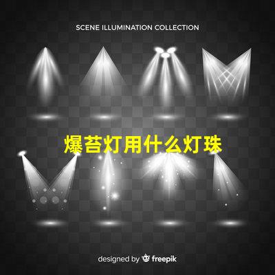 爆苔灯用什么灯珠