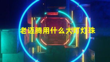 老迈腾用什么大灯灯珠好