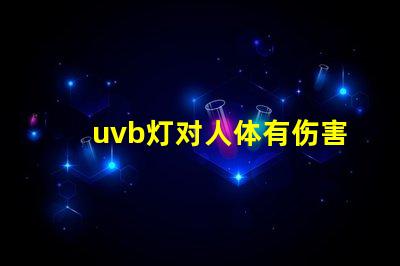 uvb灯对人体有伤害吗深入解析UVB灯对皮肤健康的影响