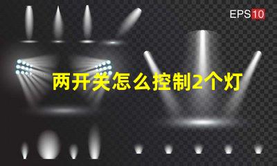 两开关怎么控制2个灯灯光控制方案及其应用